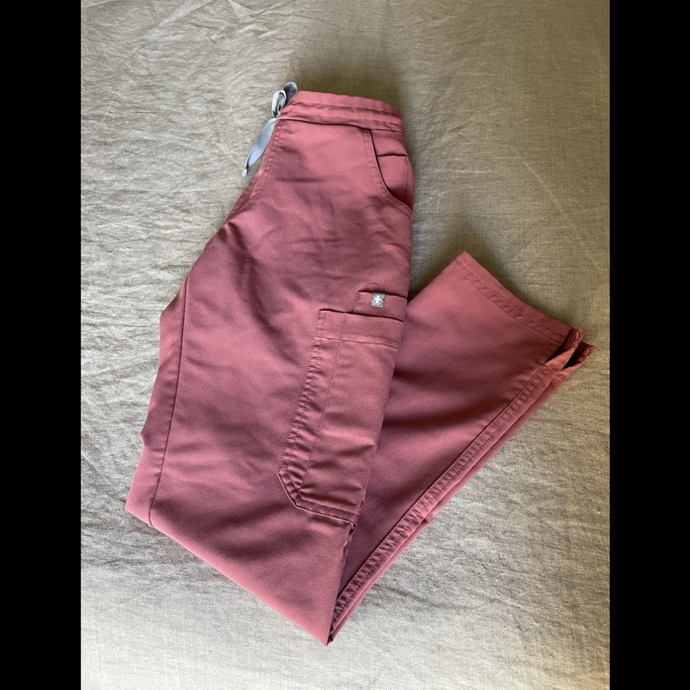 Mauve Figs Yola Scrub Pants